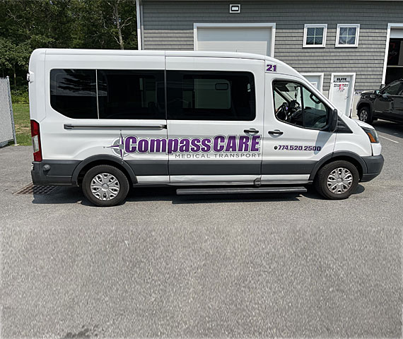 WHEEL-CHAIR-VAN Non-Emergent Medical Transportation Care Wheelchair Van