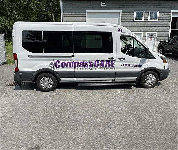 Non-Emergent Medical Transportation Care Wheelchair Van